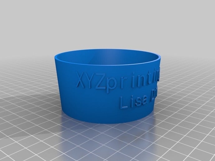 lisa ding food drink customized 3D print model - Mito3D