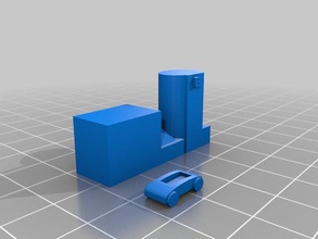 Gebäude Auto Strukturen 3d print model - Mito3D