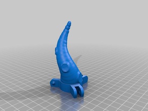 tentacle polyhedron vertex other 3d art mashup openscad ornament toy 3d print model - Mito3D