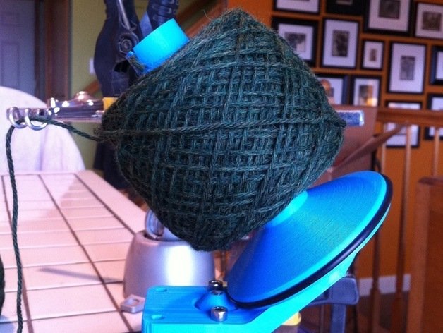printable wool winder other 606 608 624 bearing knitting loom yarn 3D print model - Mito3D