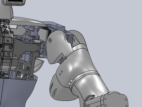 hector üst robotu bıraktı Robotik 3d print model - Mito3D