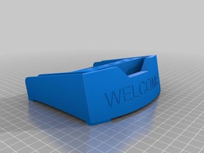 pen-tarjeta-clip titular del escritorio de la oficina negocios tarjeta set sostenedor pluma ultimaker 3d print model - Mito3D