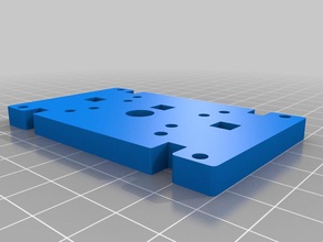 extruder mount stepstruder v6 andere 3d print model - Mito3D