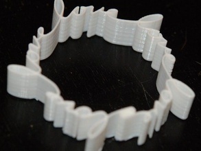 lovebracelet pulseras 3d print model - Mito3D