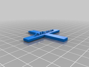 Kreuz andere 3d print model - Mito3D