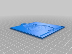 gökkuşağı Lori 2d sanat özelleştirilmiş 3d print model - Mito3D