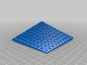10x10 multiplication table math customized 3d print model - Mito3D
