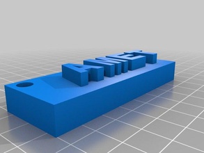 Anahtarlık diğer 3d print model - Mito3D