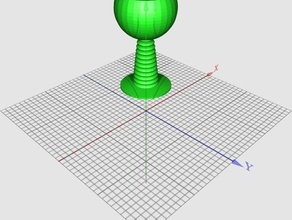 r&atilde&paramer glass-style goblet other openscad pla romer wineglass 3d print model - Mito3D