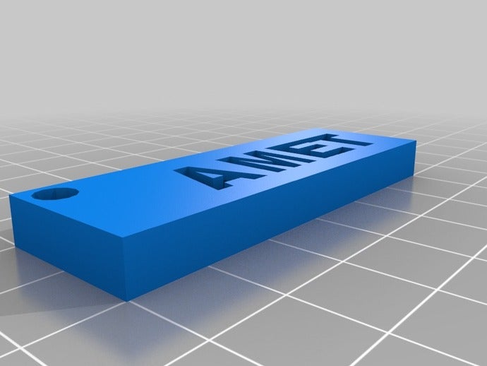 keychain other 3D print model - Mito3D
