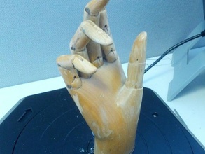 scanned hand scans replicas digitized digitizer 3d print model - Mito3D