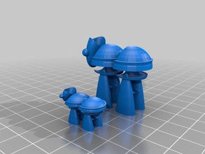 alien-Pferde andere 3d print model - Mito3D