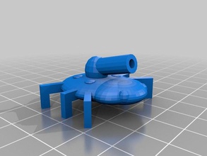 cannon bug other 3d print model - Mito3D