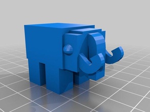 mini -mammouth d'autres 3d print model - Mito3D