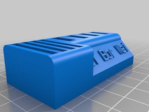 li bor wei-la mia personalizzato campanile mods chiavetta usb sd computer 3d print model - Mito3D