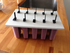 popsicle stick kitchen dining 3d print model - Mito3D