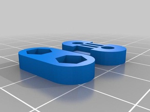 t25 belt clamp 3d printer parts 3d print model - Mito3D