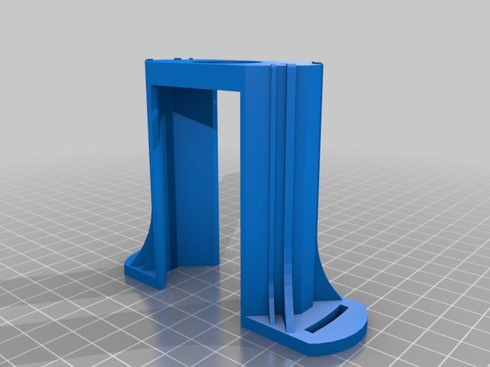 reprap morgan uzun motor mount güçlendirilmiş 3d yazıcı parçalar 17 nema 3D print model - Mito3D