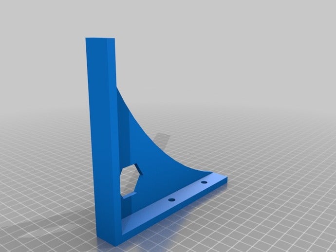 winkel für regal ev 3D print model - Mito3D