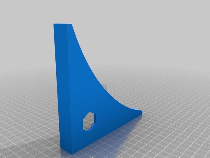 winkel fuer regal ménage 3D print model - Mito3D