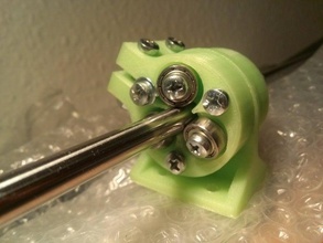 threadless ball screw 10mm travel pr rev other 3d print model - Mito3D