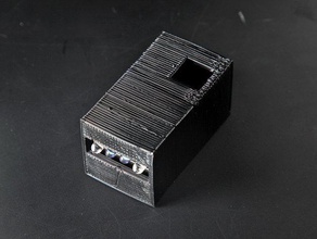 custodia tv-b-gone altri 3d adafruit box caso contenitore modello openscad parametrico 3d print model - Mito3D