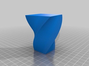 meine kundengebundene quadratische vase, Tasse, Armband-generator Dekor 3d print model - Mito3D