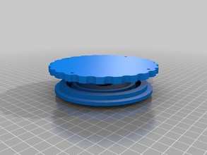120mm lazy susan 6mm Softair Munition Lager Kunst tools 3d print model - Mito3D