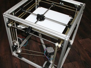 reprap cubo da velocidade otimizada grande embutido aerea replicar 3d impressoras 3d print model - Mito3D