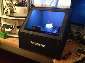 fabscan rampes d'édition 3d de l'imprimante accessoires Scanner laser webcam 3d print model - Mito3D