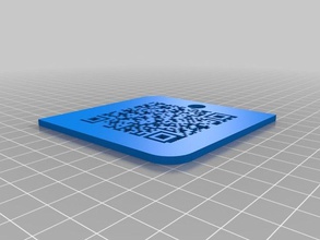 qr code der-3d-druckerde organization customized 3d print model - Mito3D