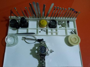 banquet horloger passe-temps l'équipement de montres openscad 3d print model - Mito3D