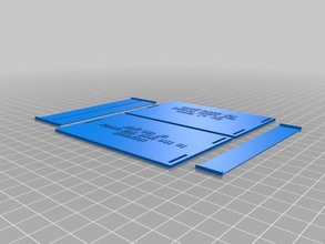 meine angepasste Magie walletv2 dualstrusion druckbaren Trägern Zubehör 3d print model - Mito3D