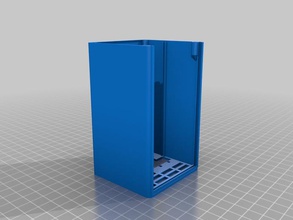 tampa deslizante rampas de 14 caixa outros eletrônica openscad paramétrico pcb projeto 3d print model - Mito3D