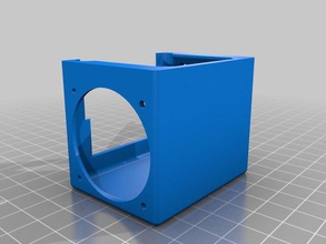 ultimaker stepper motor cooling shroud 3d printer accessories cooler fan 3d print model - Mito3D