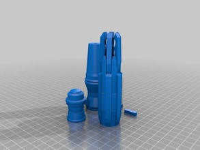 11th doctor sonic screwdriver-pins Requisiten 3d print model - Mito3D