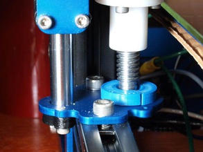 mendelmax 20-Leitspindel-Einschränkung 3d Drucker - Zubehör isolator mm2 3d print model - Mito3D