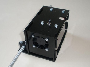 cnc-lasercut rampe box 3d la stampante parti 2printbeta Stampante a parte betaprusa 3d print model - Mito3D
