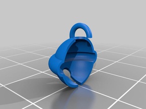 parametrik jingle bell diğer Noel yaka mücevher takı kedi yavrusu gürültü ses yararlı 3d print model - Mito3D