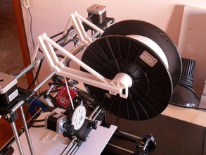 reggi-bobina por rep rap galileo siguiente 3d de la impresora accesorios 3d print model - Mito3D