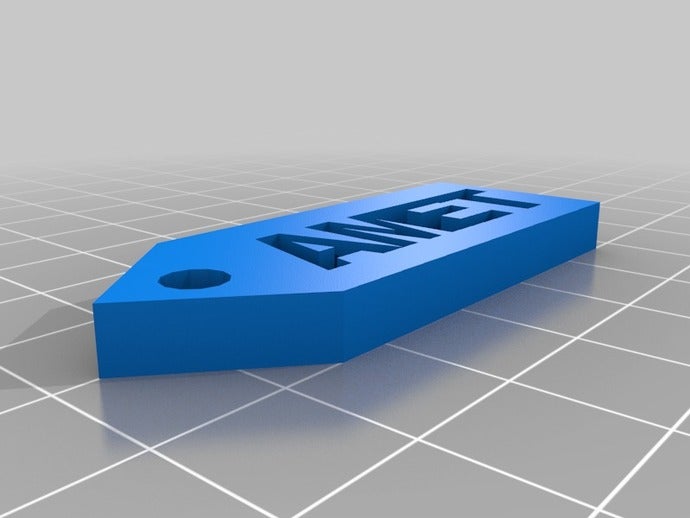 keychain andere 3D print model - Mito3D