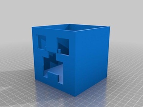 minecraft creeper kalemlik ofis 3d print model - Mito3D