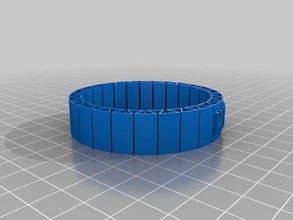 wwwpdxdddcom las pulseras personalizado 3d print model - Mito3D