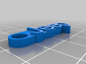 jeep keychain organization customized 3d print model - Mito3D