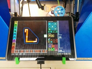 3d printer tablet holder android gcode simulator 3d print model - Mito3D