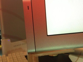 leap motion-Halter apple cinema display gadgets 3d print model - Mito3D