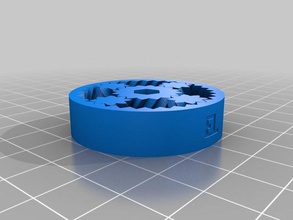 planetary gear bearing 4 planets parts customized 3d print model - Mito3D