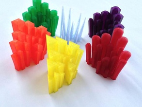 crystals other blue fghjk green orange pla purple red translucent yellow 3d print model - Mito3D