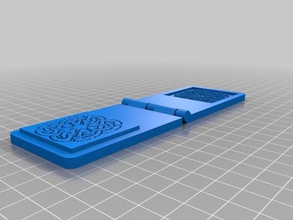 celtic knot embossing stamp art tools customized 3d print model - Mito3D