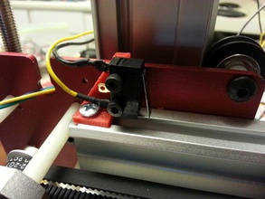 interrupteur de butée montage ordbot 3d l'imprimante accessoires poutre maker makerslide micro ouvert openbeam ord-bot printrbot 3d print model - Mito3D